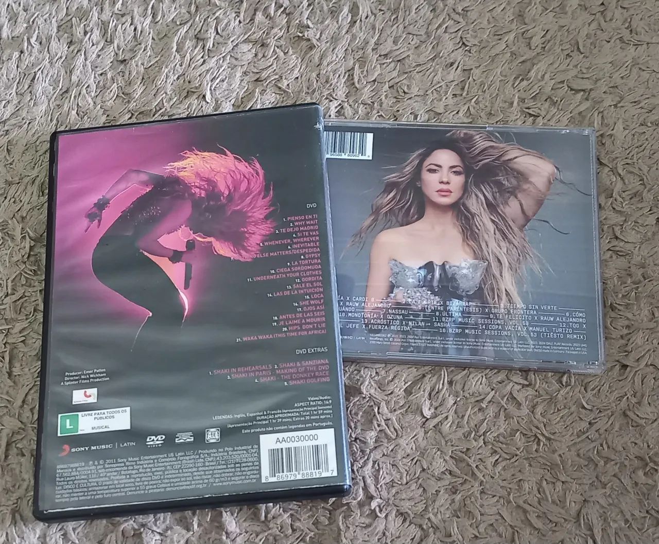 Cd + DVD da Shakira - Foto 3