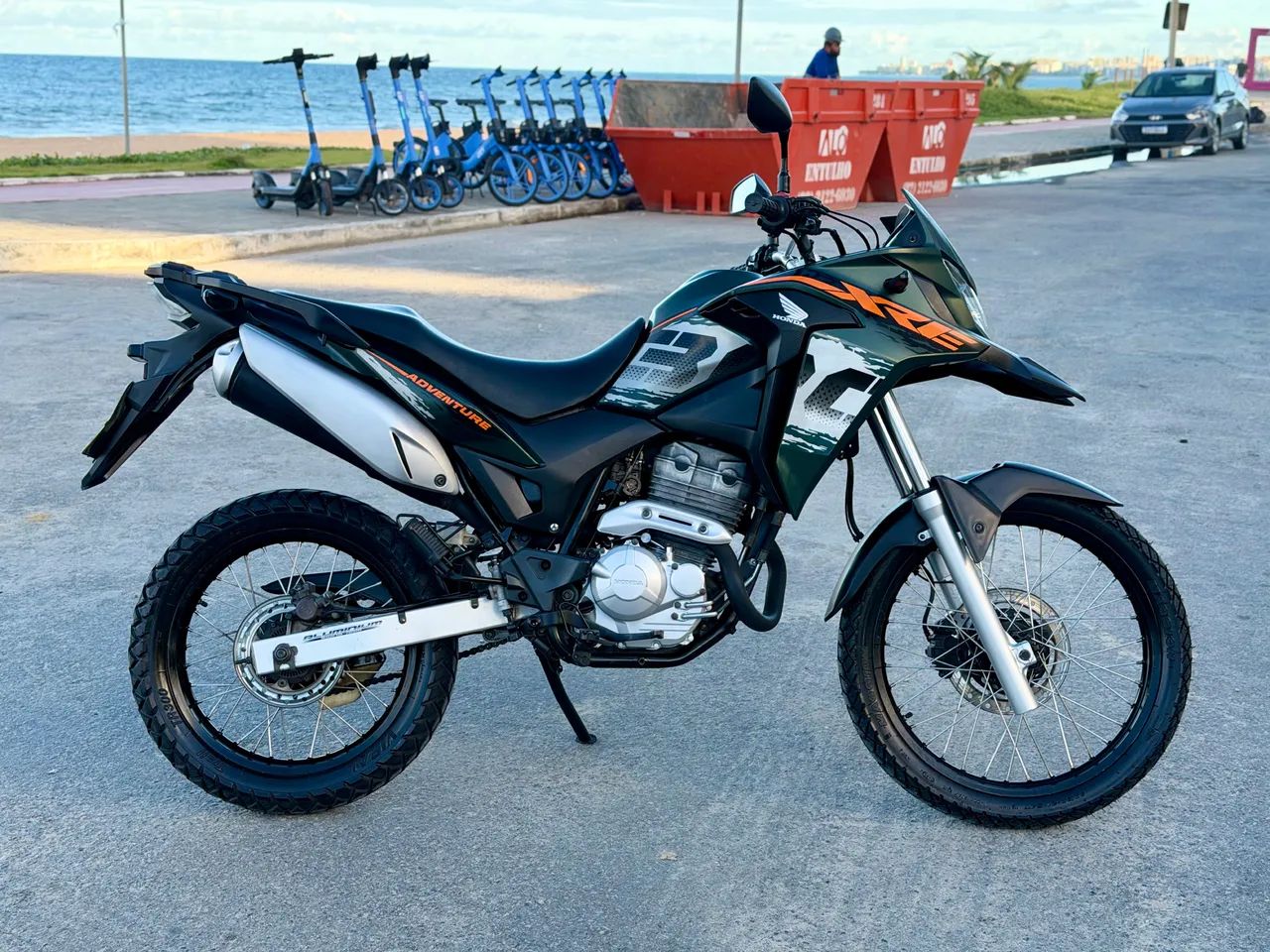 Honda XRE 300 Adventure 2021 - Moto impecável!  - Foto 6