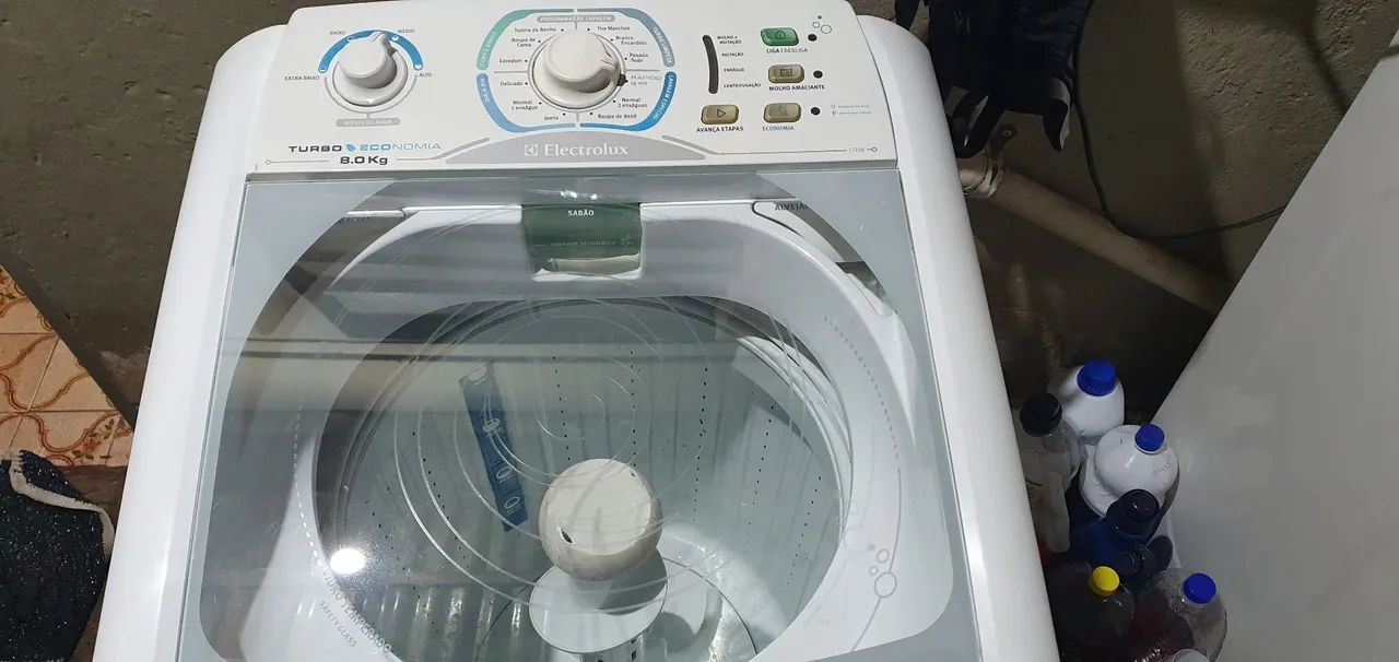 Lavadora electrolux LTE08 (Funcionando e revisada) - Foto 2