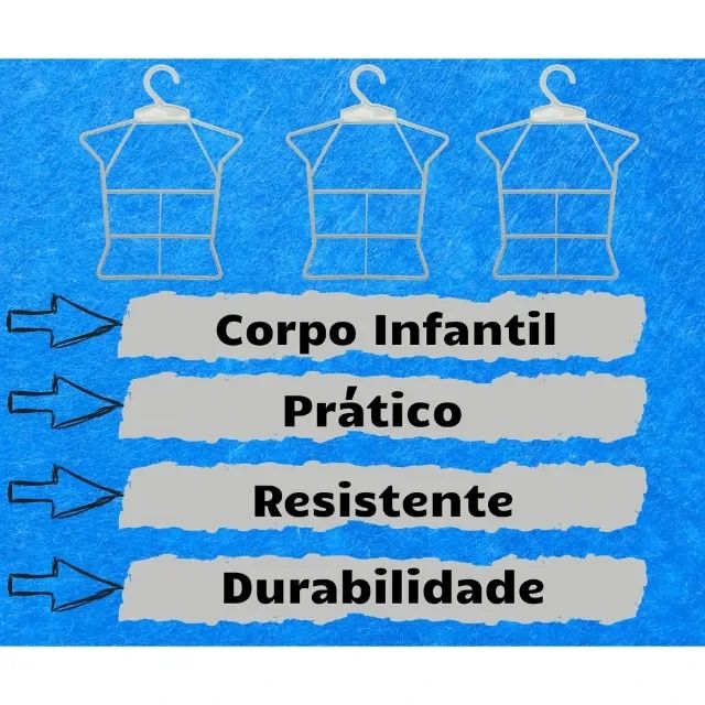 Cabide roupa Infantil - Foto 4