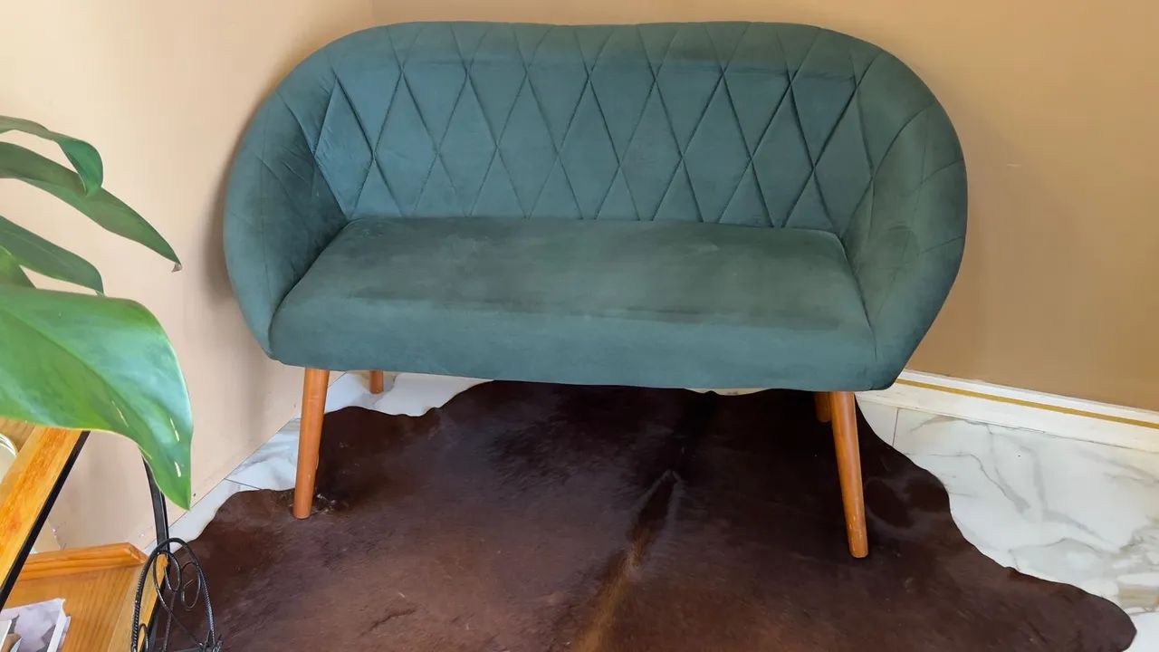 Kit poltronas verde esmeralda 