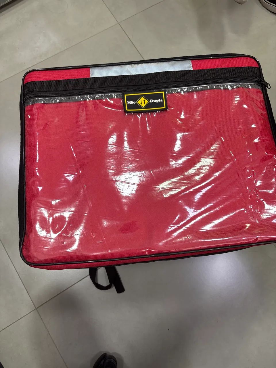 Bag para entrega com caixa de isopor 
