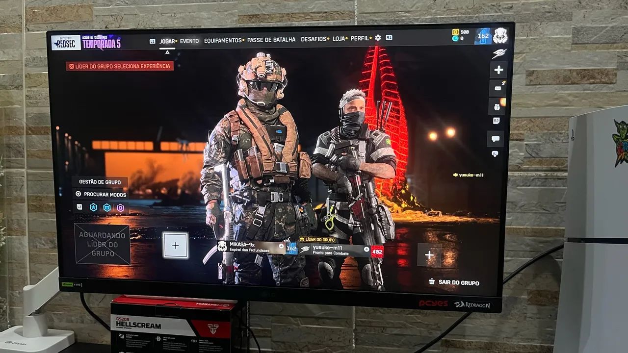 MONITOR LG ULTRAGEAR E BRAÇO ARTICULADO