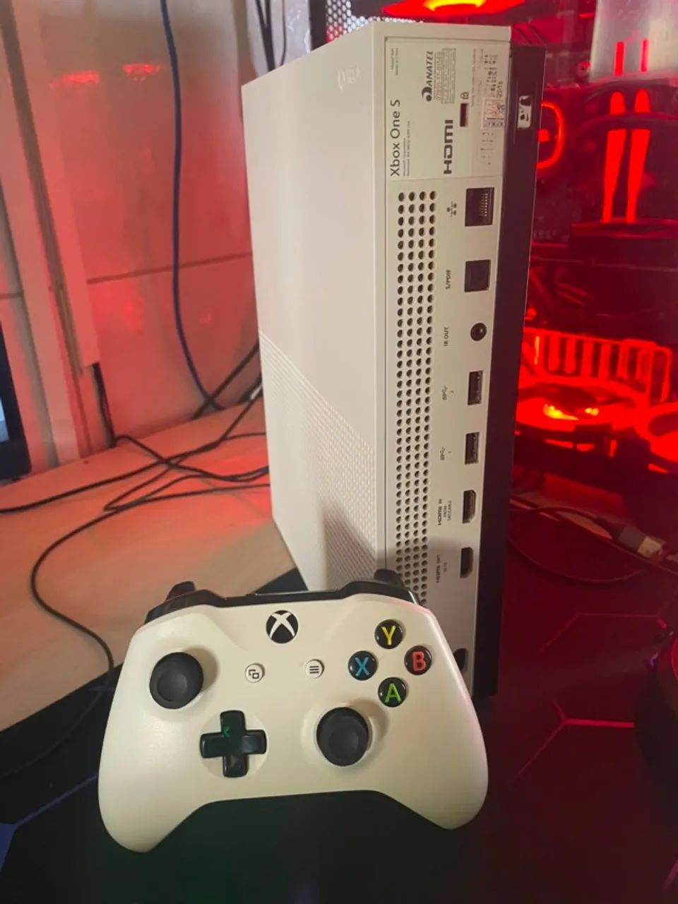  Xbox One S 1TB Controle Original - Foto 3