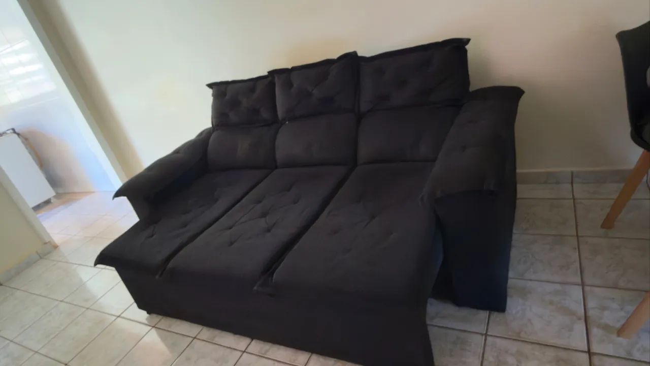 Sofá Retrátil 3 lugares  - Foto 4