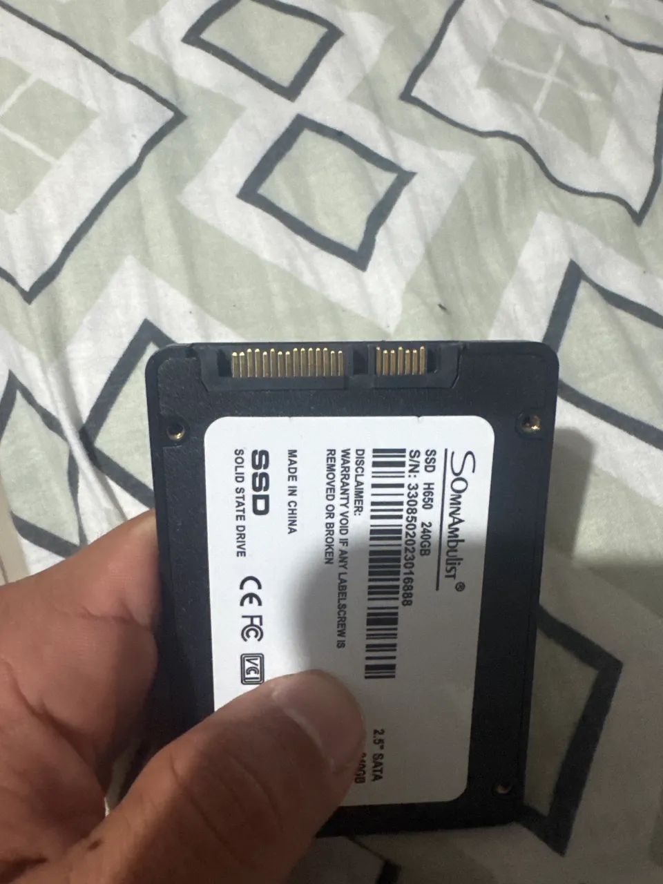 SSD SomnAmbulist SATA 240GB Original  - Foto 3
