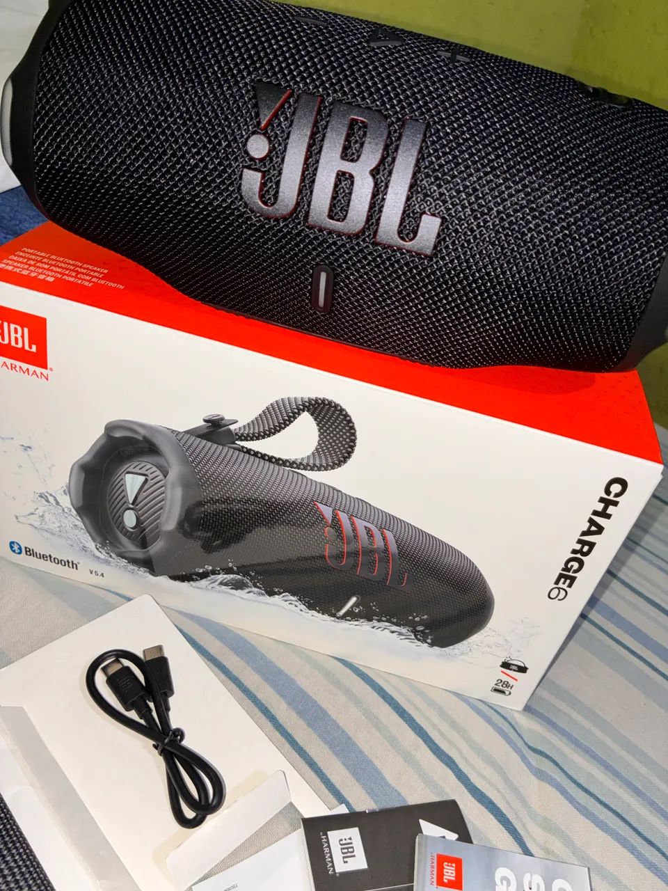 JBL CHARGE 6 - NOVA