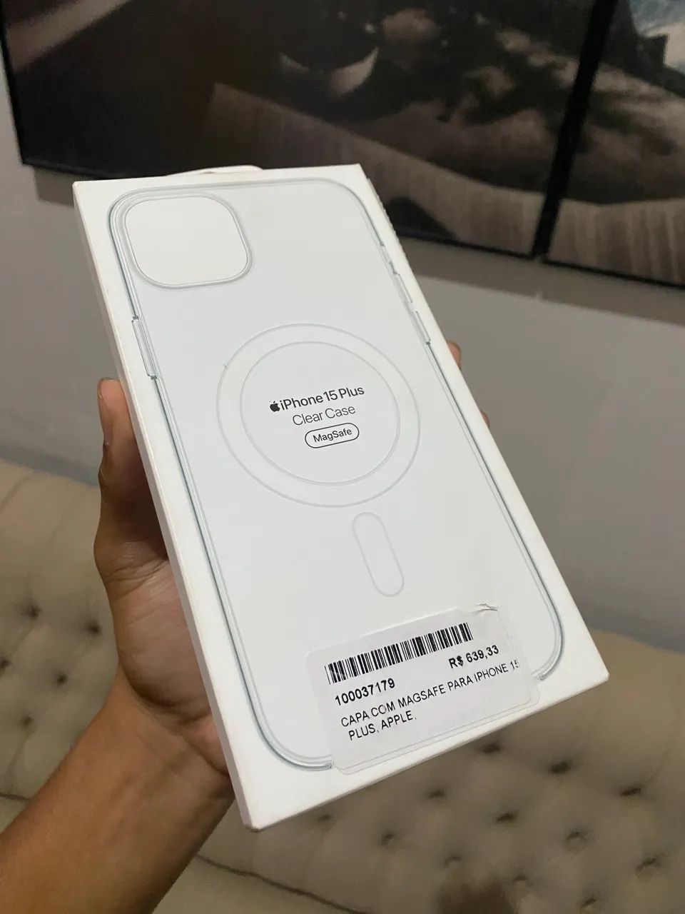 Capinha de celular pro iPhone 15 plus 