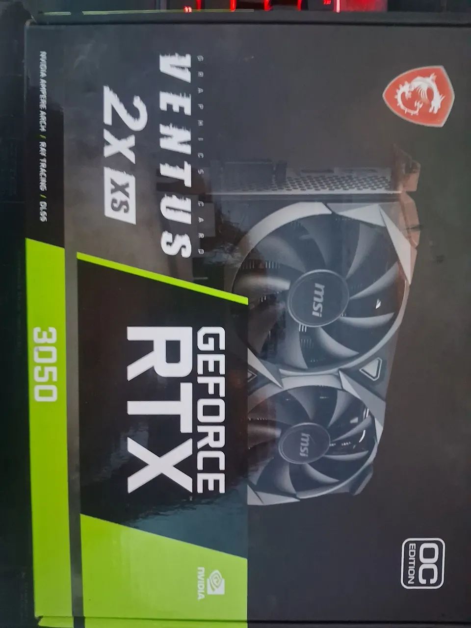 RTX 3050 8GB funcionando perfeitamente (com caixa de nova) - Foto 5