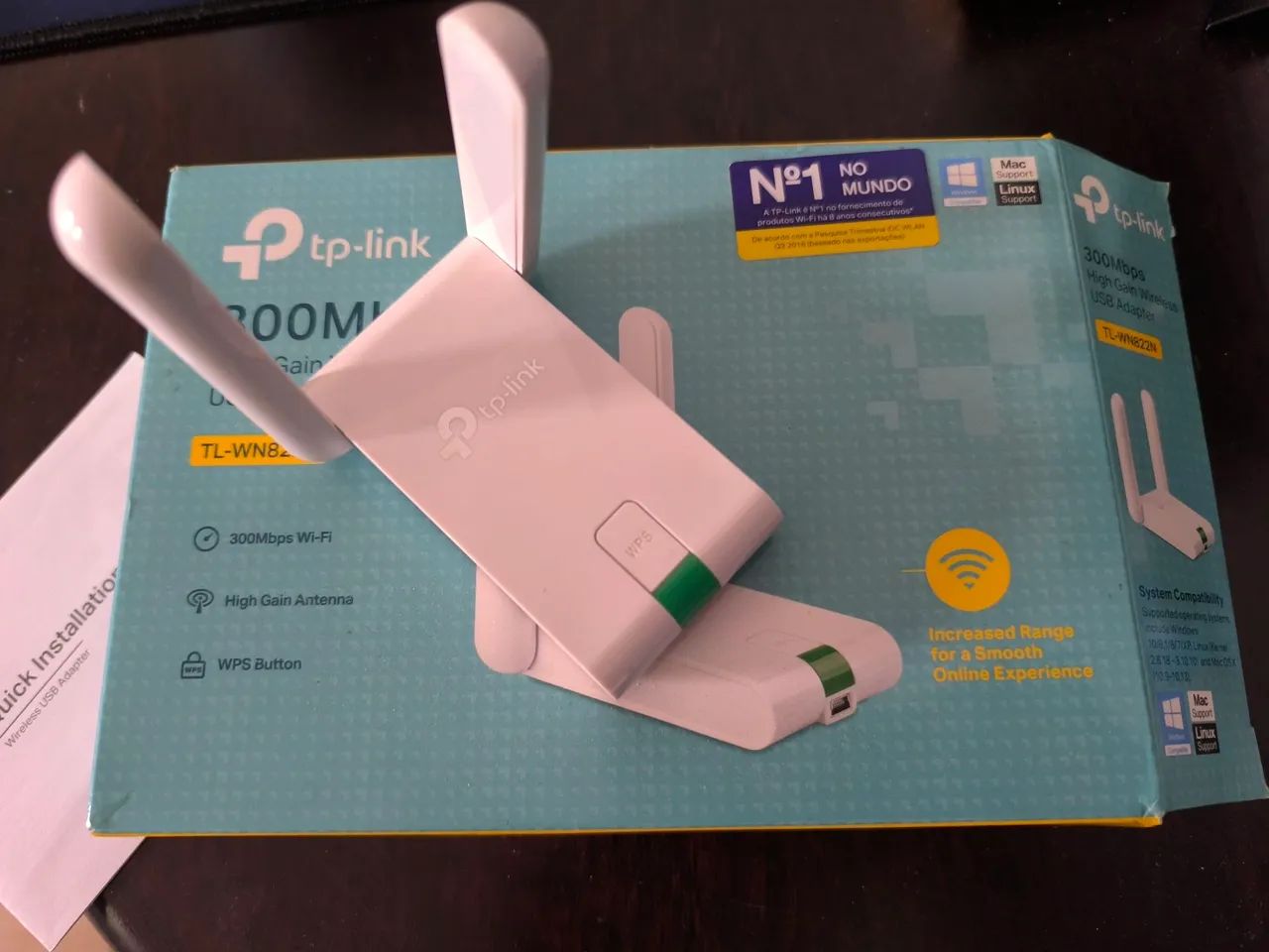 Adaptador wifi para Desktop pc de mesa TP-Link 300Mbps - Foto 3