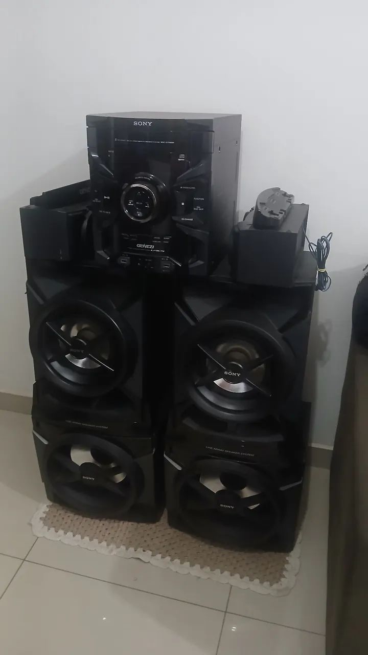 Lindo Som Mini System Sony Genezi GTR888 IMPECÁVEL! - Foto 4