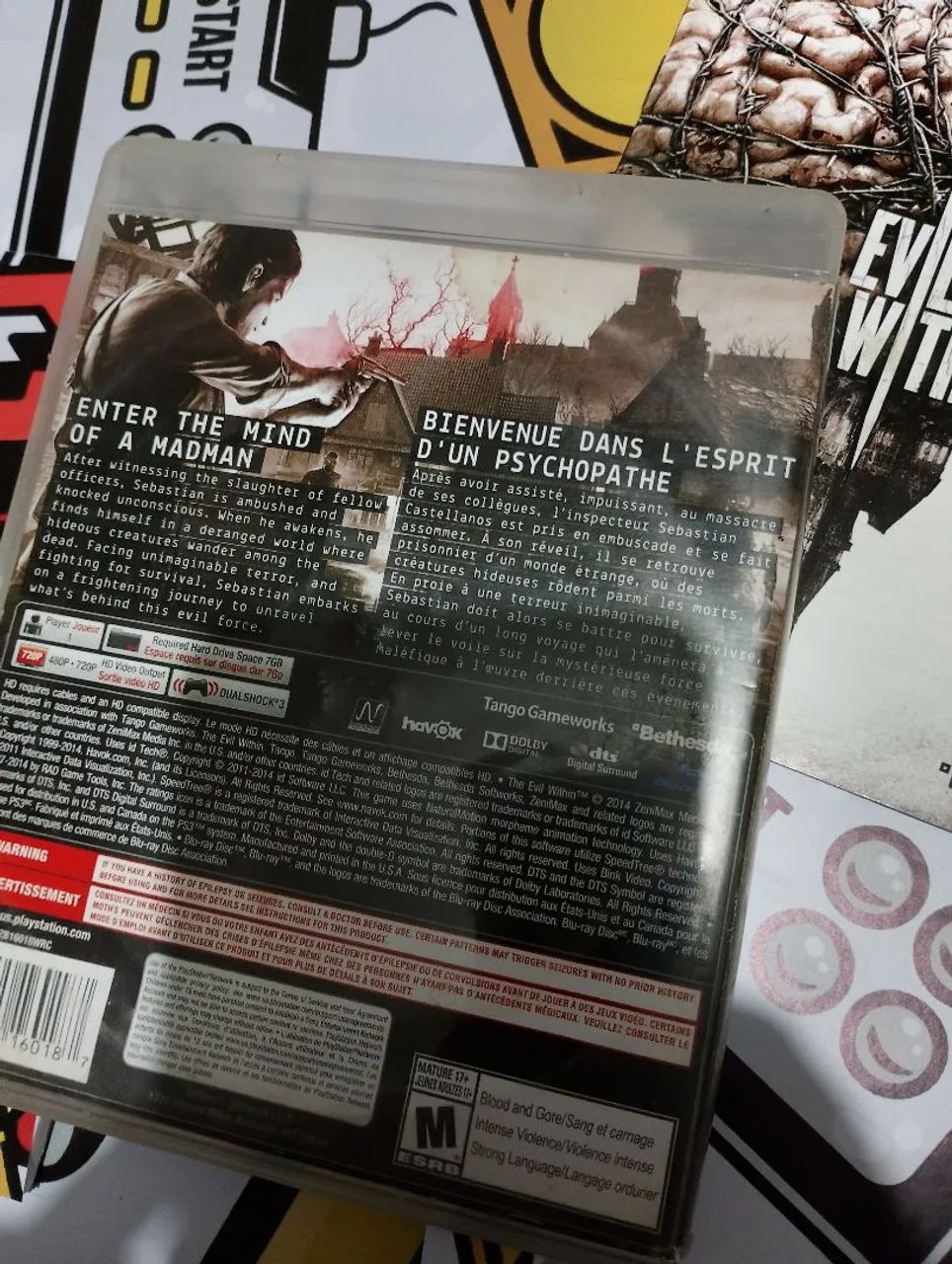The Evil Within PS3 completo faço Olx pay  - Foto 2