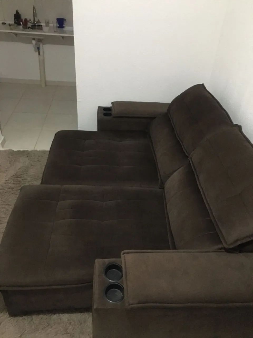 Sofá Retrátil e Reclinável 2 Lugares - Excelente Estado - Foto 2