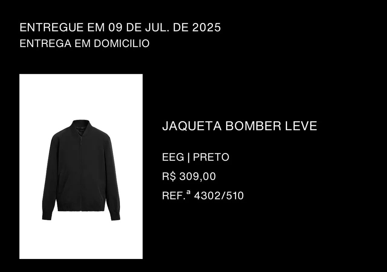Jaqueta bomber leve Zara Original - Foto 3