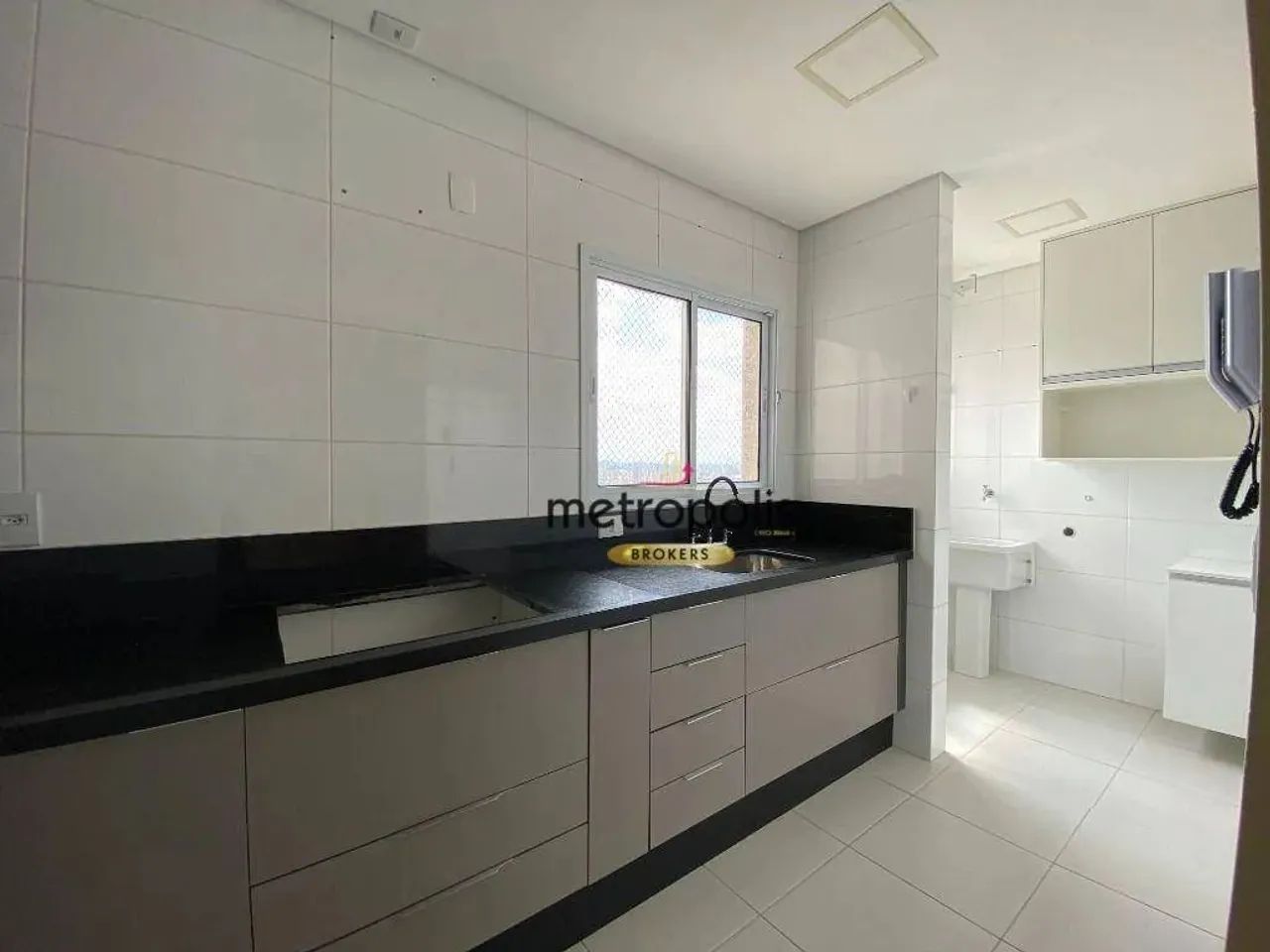 Apartamento com 2 dormitórios para alugar, 63 m² por R$ 3.995,31/mês - Campestre - Santo A - Foto 10