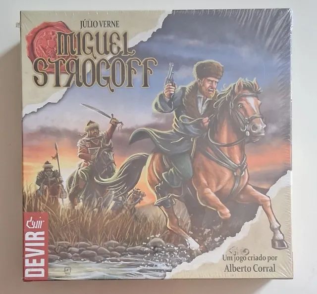 Jogo de Tabuleiro Miguel Strogoff 