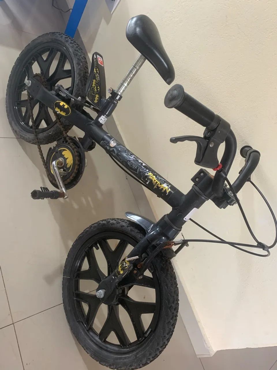 Bicicleta Infantil Batman ARO 16 - Foto 5
