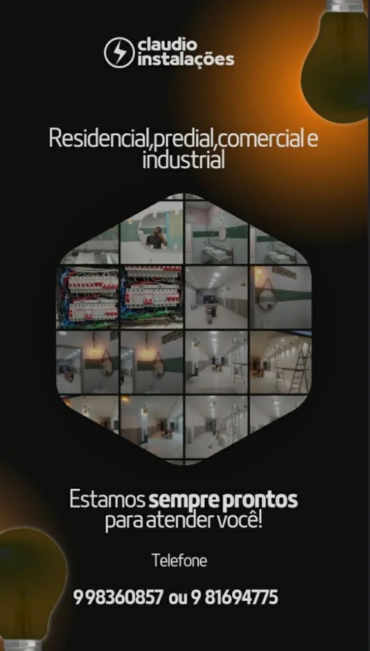 Eletricista de plantao