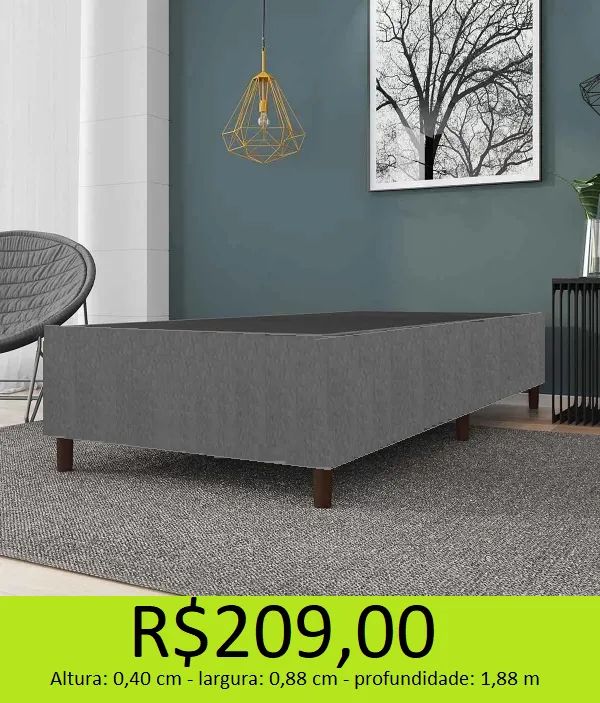 Base box solteiro - a pronta entrega 