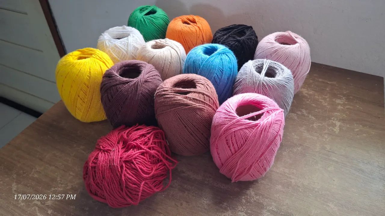 Linhas de Crochê Barroco N°6 100% Algodão - Foto 4