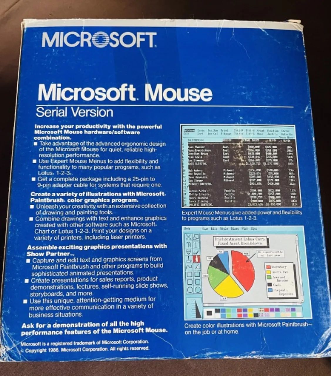 Microsoft Mouse Vintage Original 1986 Na Caixa ! - Foto 5