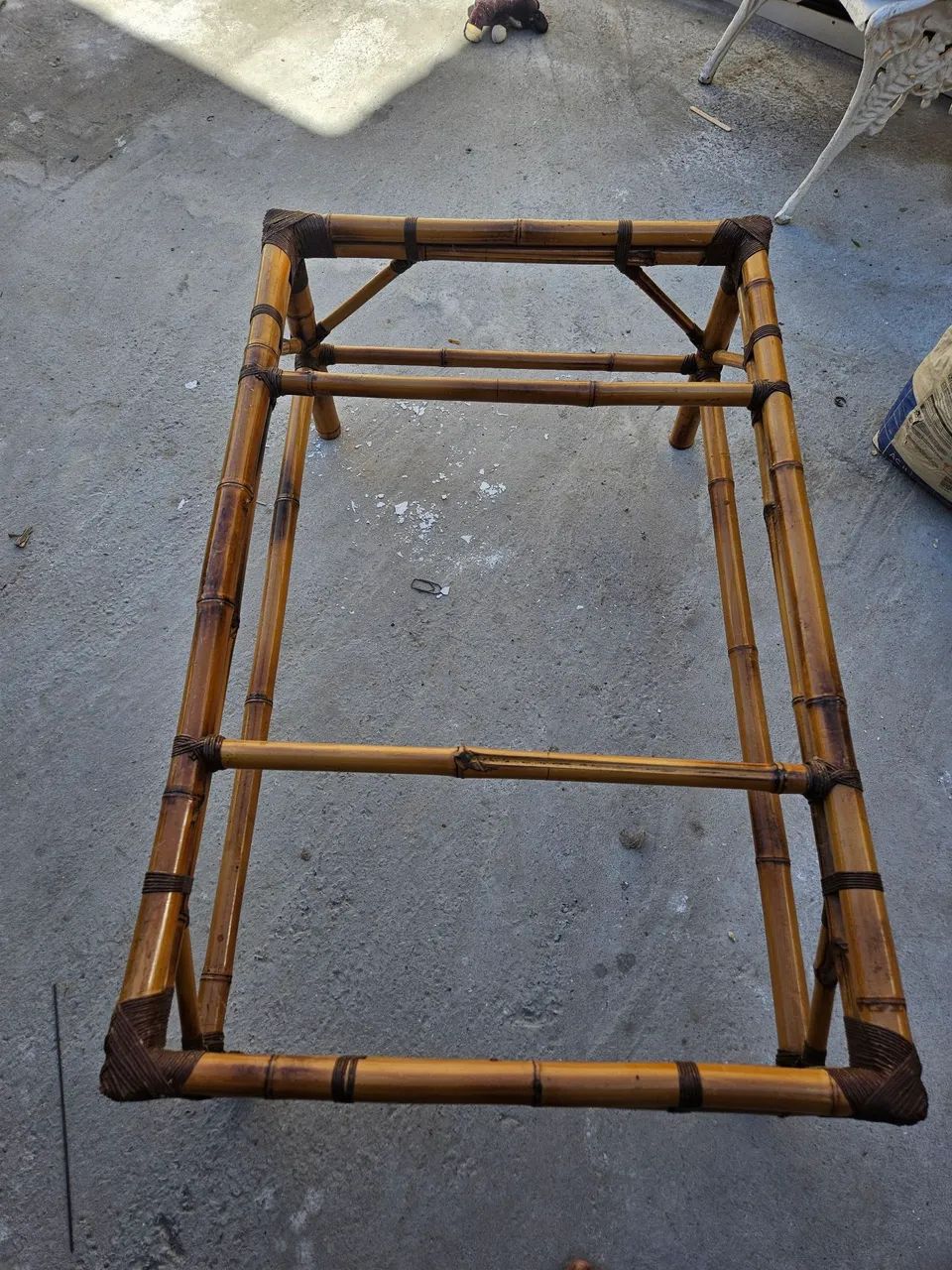 Mesa de centro de bambu - Foto 2