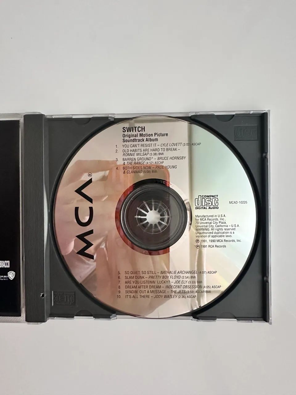 CD trilha sonora filme Switch (1991) - Foto 2