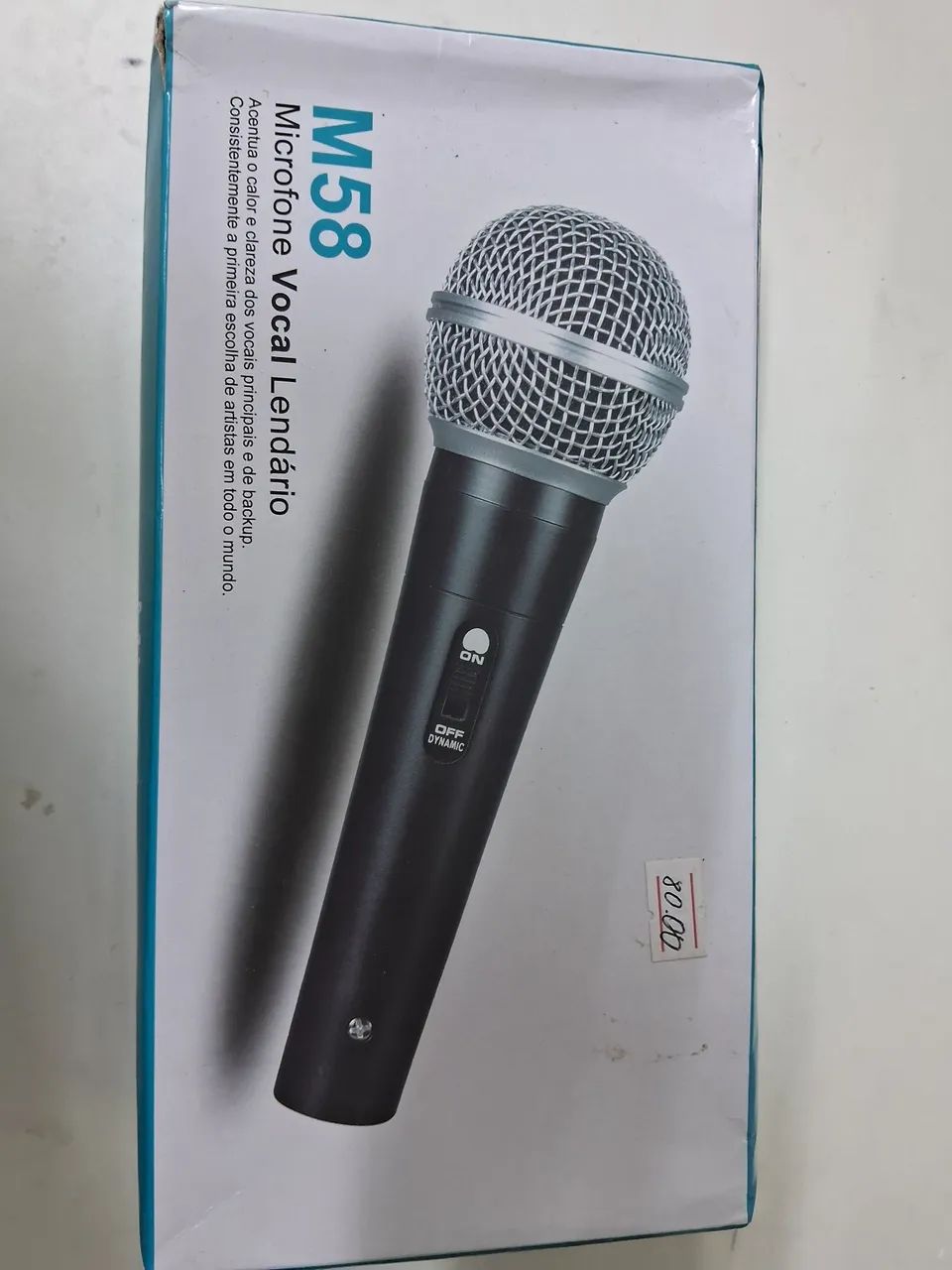 Microfone  com Fio M58 