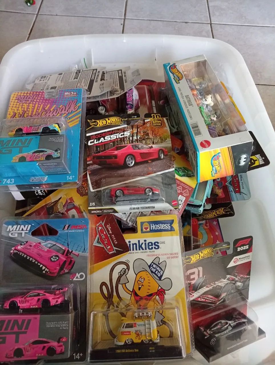 Carrinho da hot Wheels