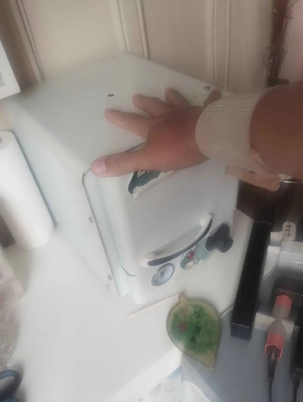 Esterilizadora estufa dupla alicates manicure funcionando perfeitamente - Foto 3