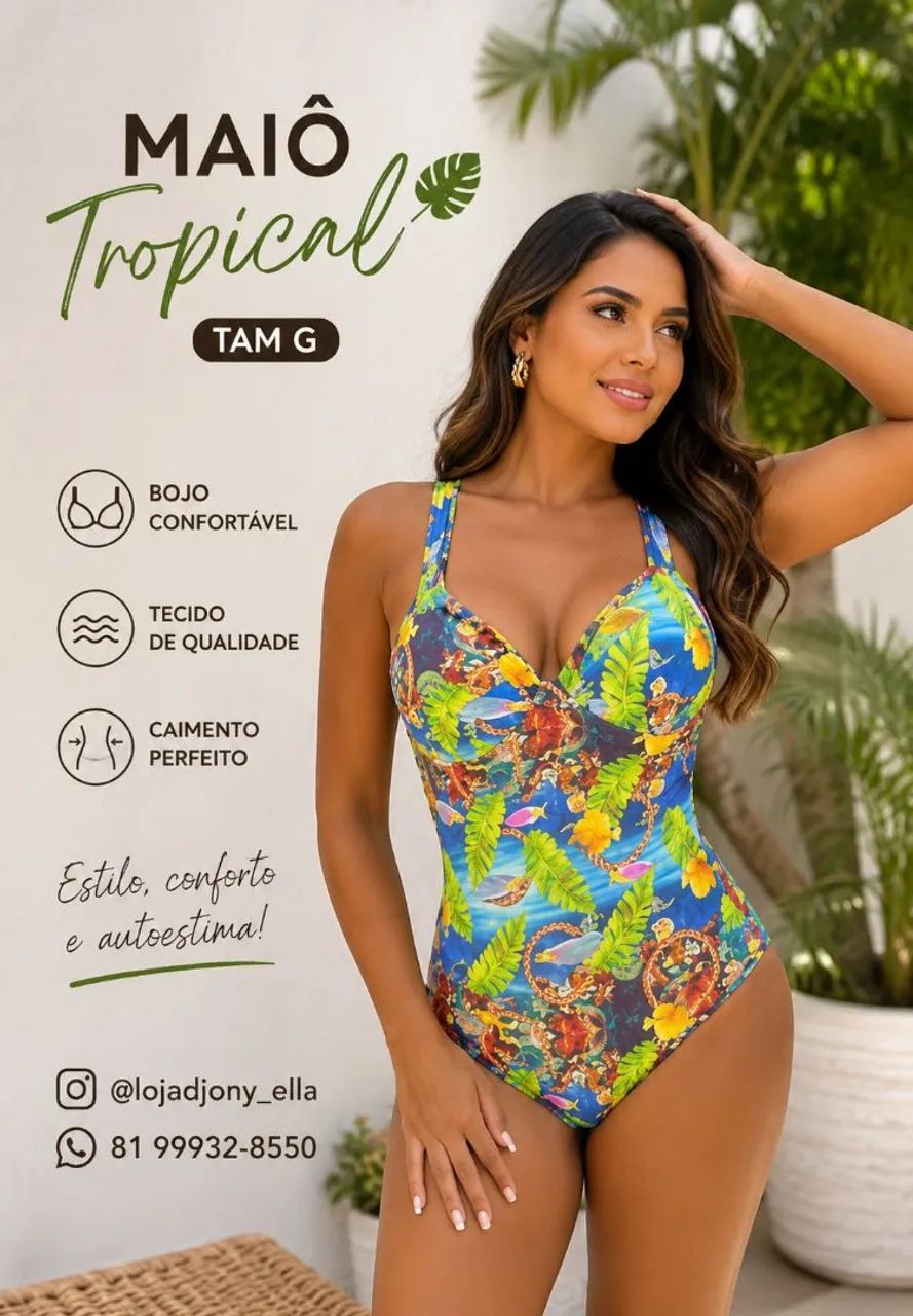 Maiô Estampado 
