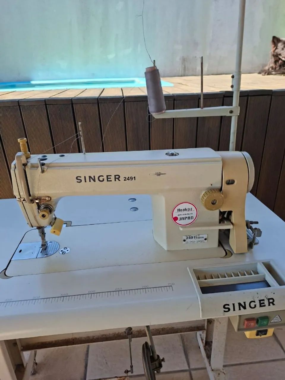 maquina singer reta industrial 2491 D 200