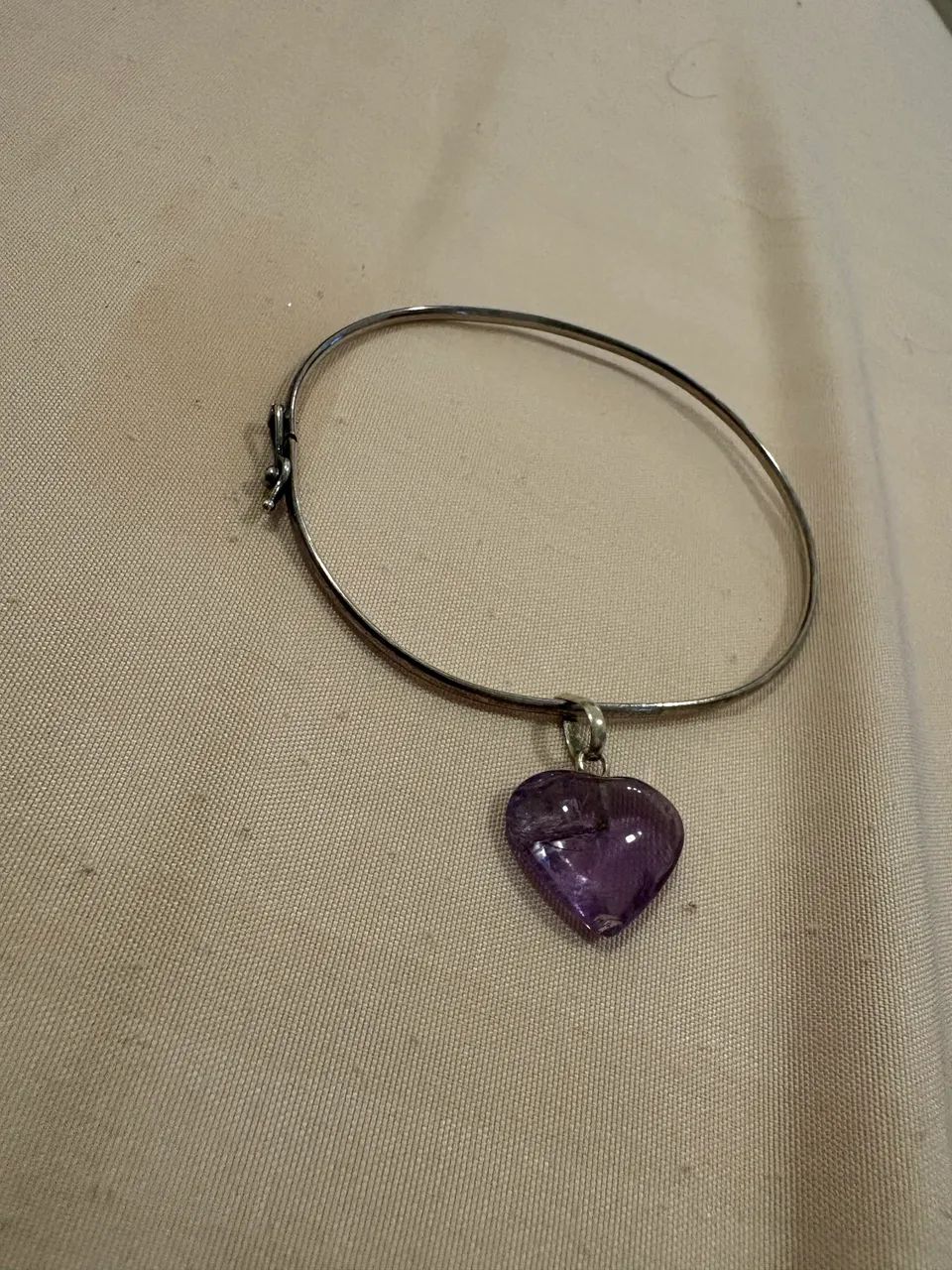 Pulseira bracelete prata com dois pingentes 925 - Foto 5
