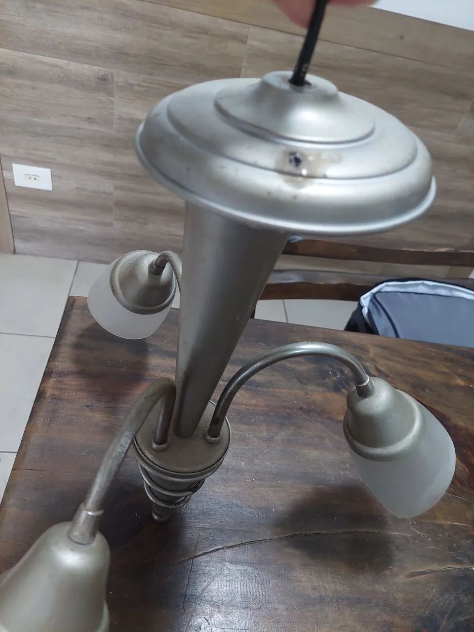 Lustre  com 3 lâmpadas  - Foto 3