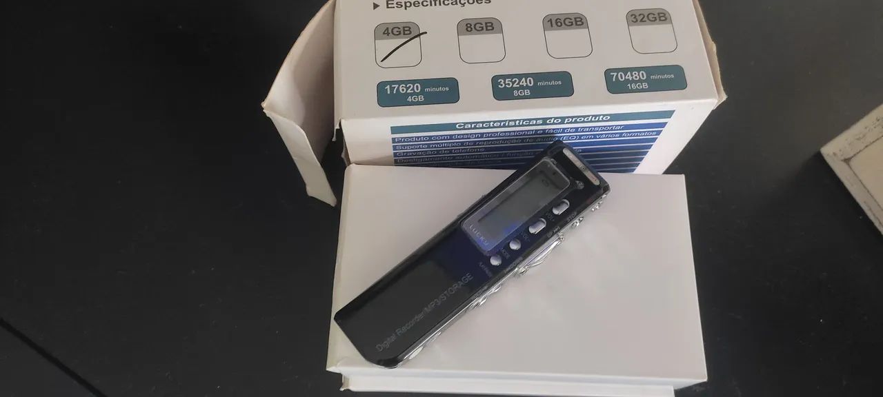 Vendo Gravador de Voz 4G - Foto 5