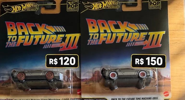 Hotwheels Coleção Delorean (Back to the Future, DMC e New Models) - Foto 2