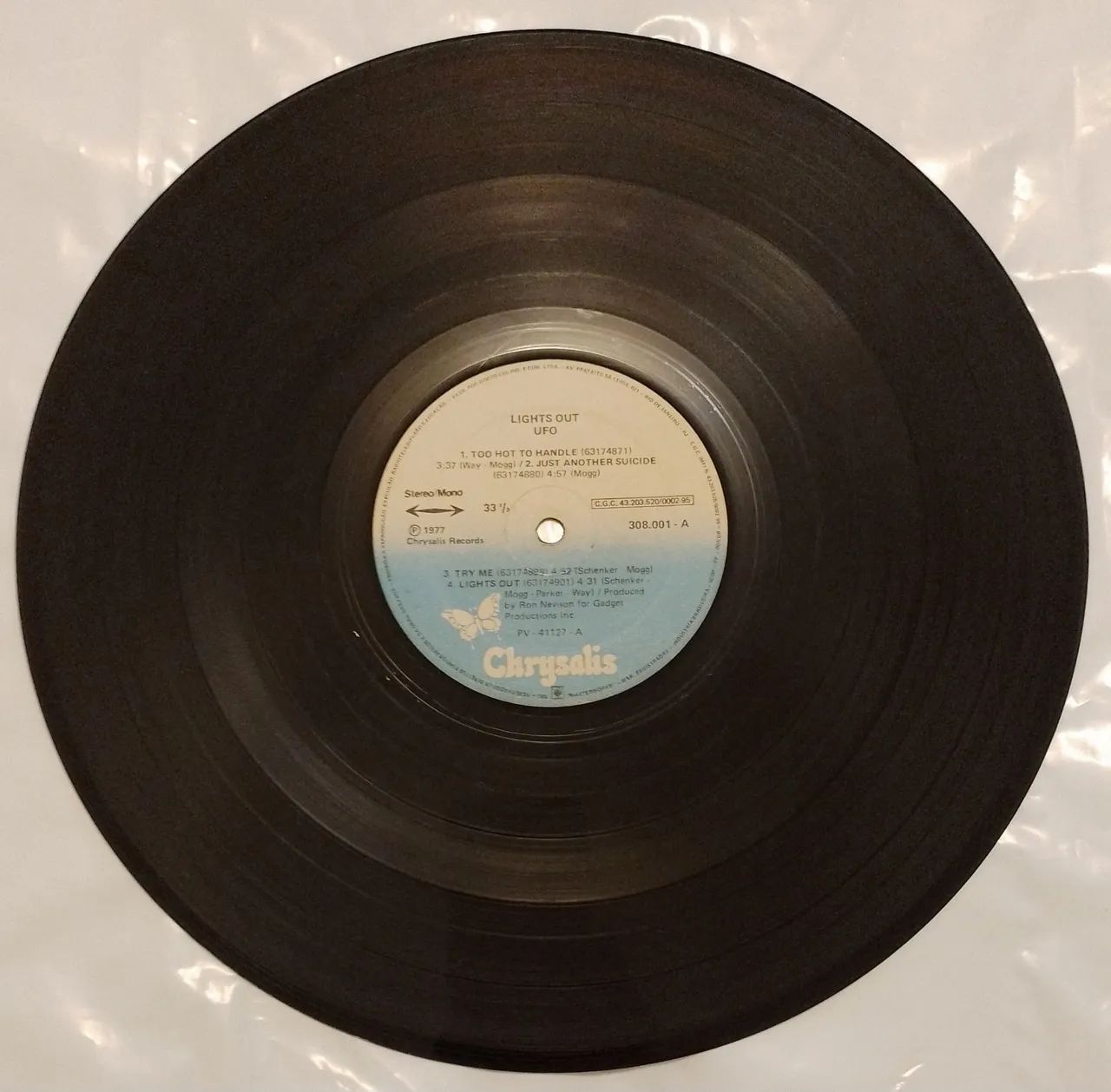UFO - Lights Out LP Disco Vinil (G+/VG+) - Foto 3