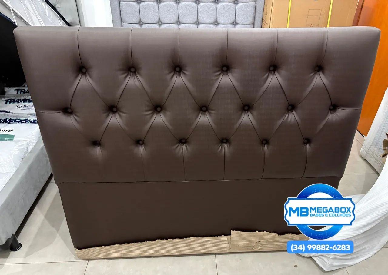 Cabeceira Casal Impermeável com Entrega Grátis  - Foto 4
