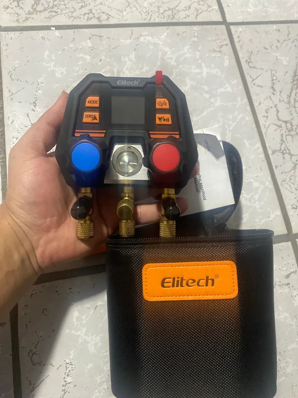 Manifold Elitech MS-100 Plus digital 