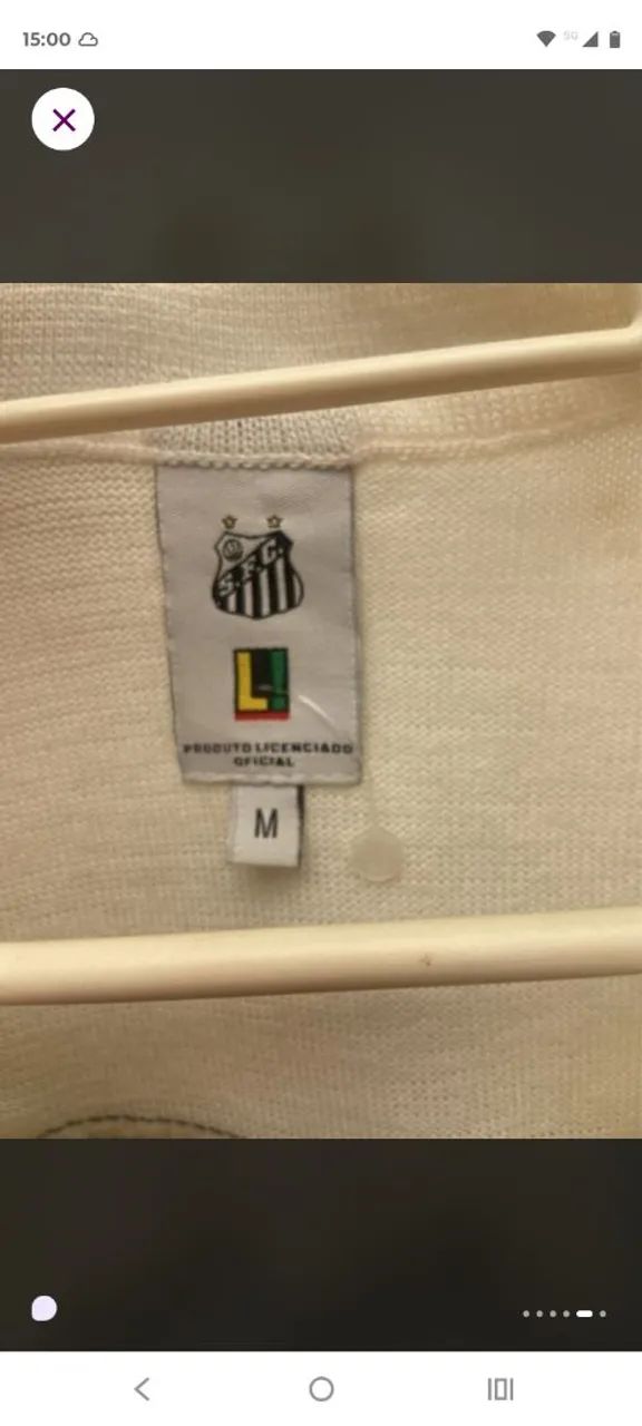 Camisa comemorativa primeiro gol de Pelé  - Foto 5