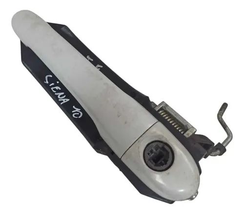 Maçaneta Externa Dianteiro Esquerda 2010 À 2015 Cx065 Branco