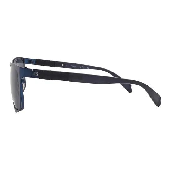 Óculos De Sol Guess Gf0169 90a Metal Clássica Policarbonato - Foto 3