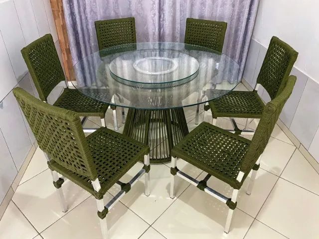 MESA VIENA COM 6 CADEIRAS