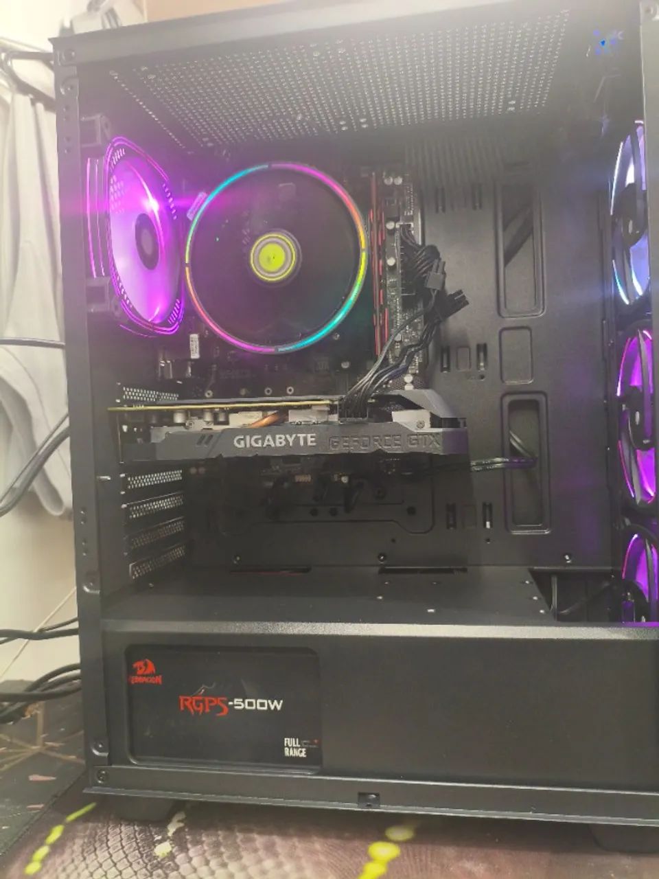 PC Gamer Ryzen 5 2600 GTX 1660 Super - Completo - Até 12 X 246,00