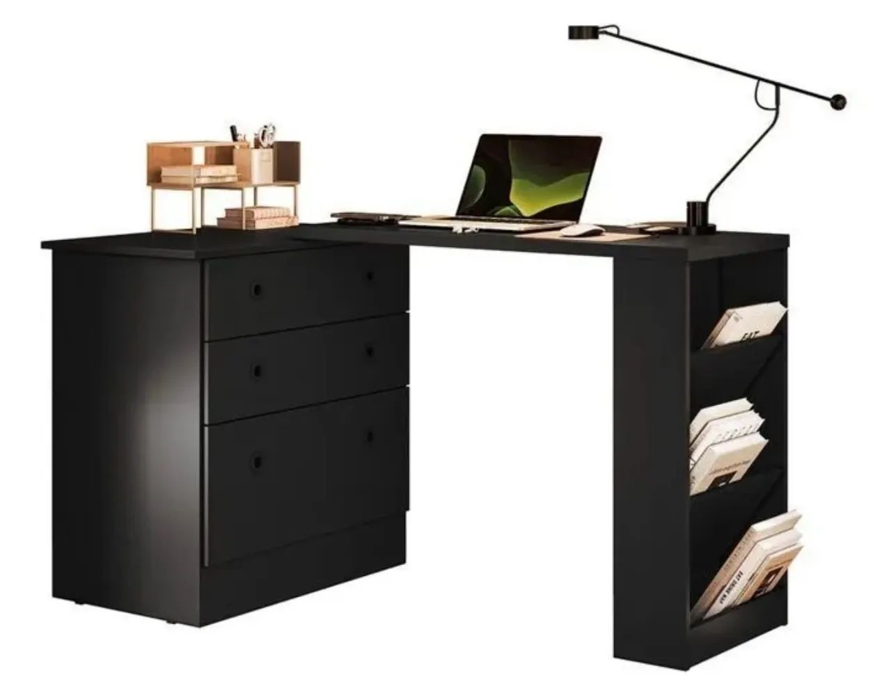 Cômoda com mesa giratória gamer  - Foto 2