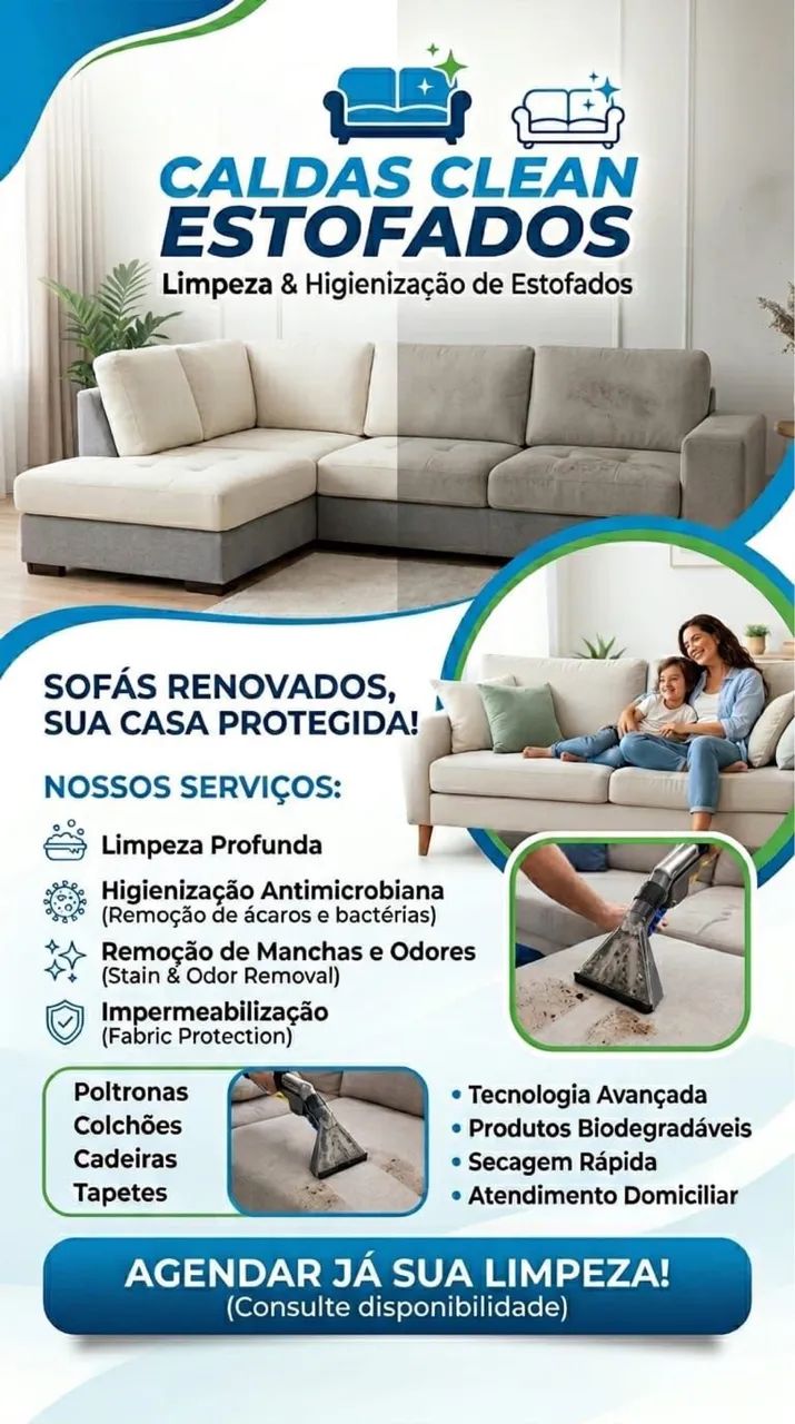 Higienização profissional! 