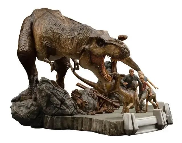 Diorama The Final Scene - Jurassic Park 1/20 - Iron Studios - Foto 2