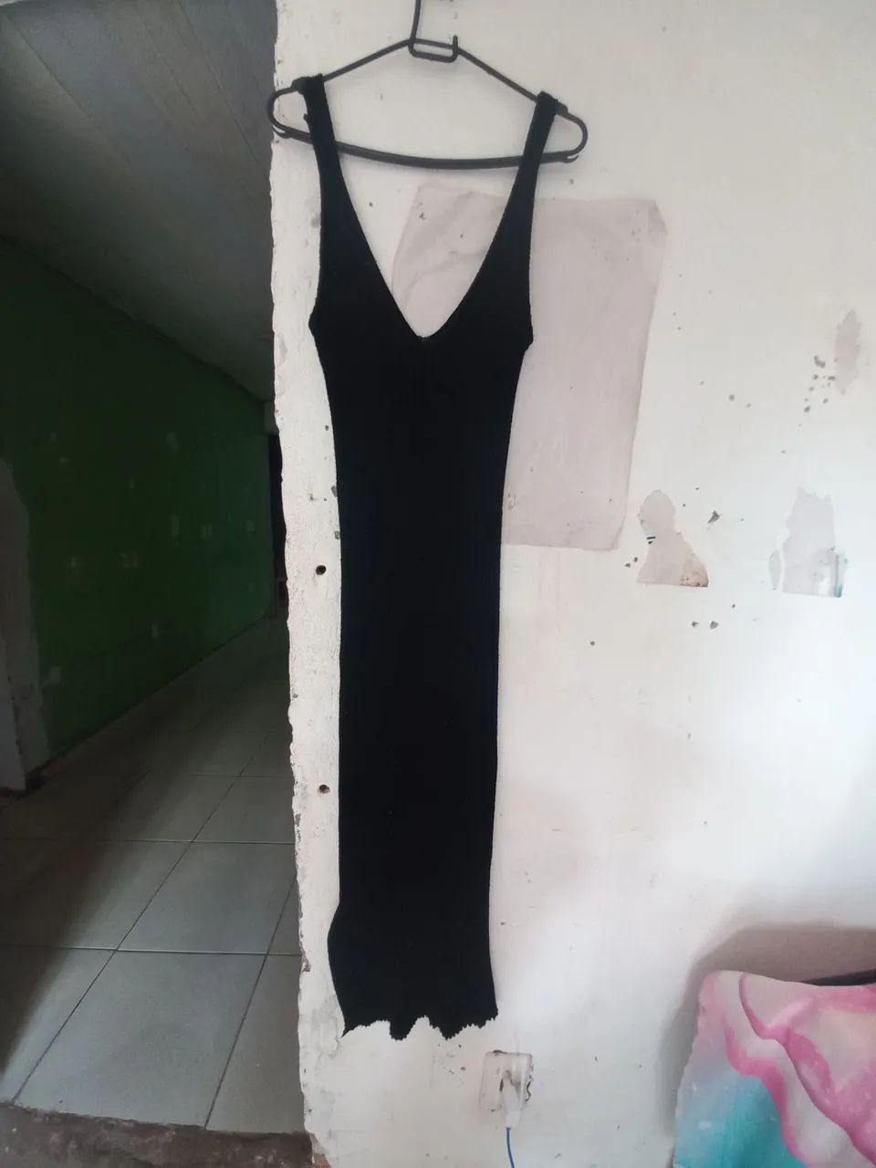 Vestido tam G em tricô 