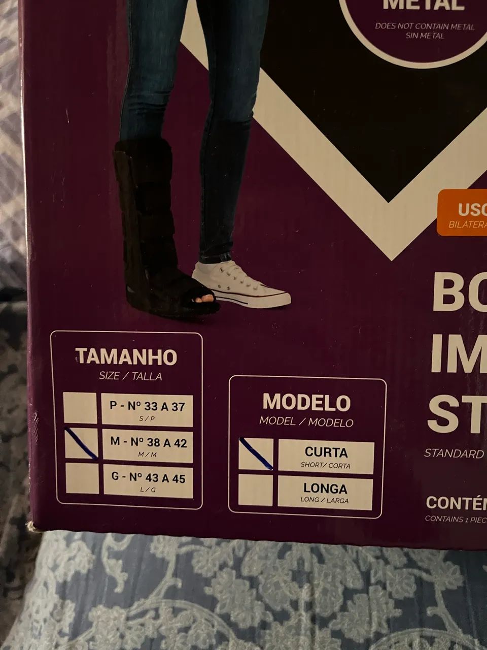 Vende-se uma bota ortopédica lado esquerdo por 150,00.  - Foto 2