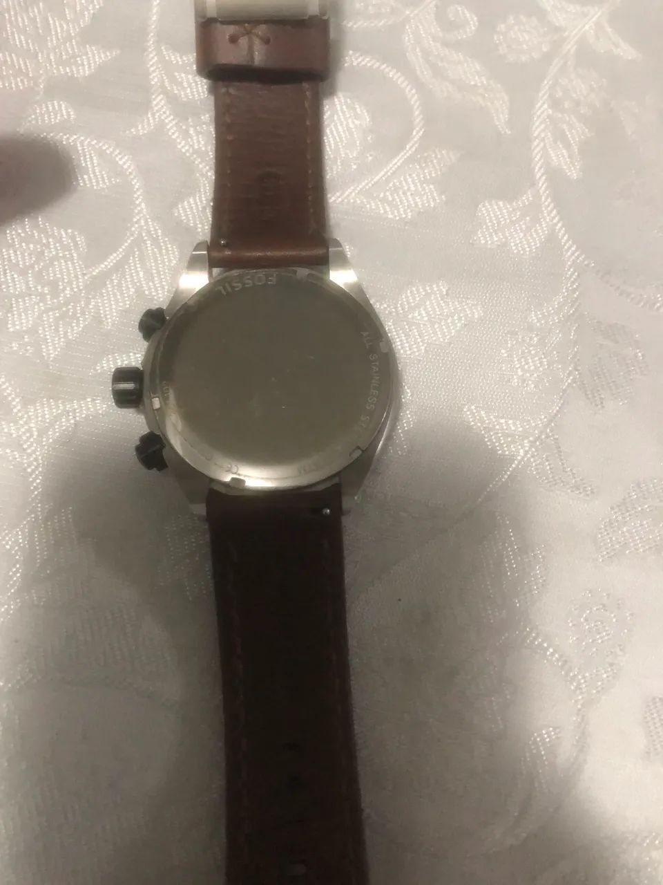Relógio fóssil quartzo super novo 